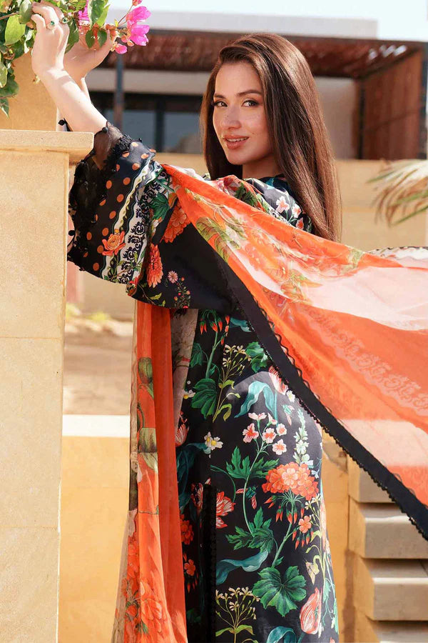 Nishat – Digital Printed Embroidered 3-Piece Suit