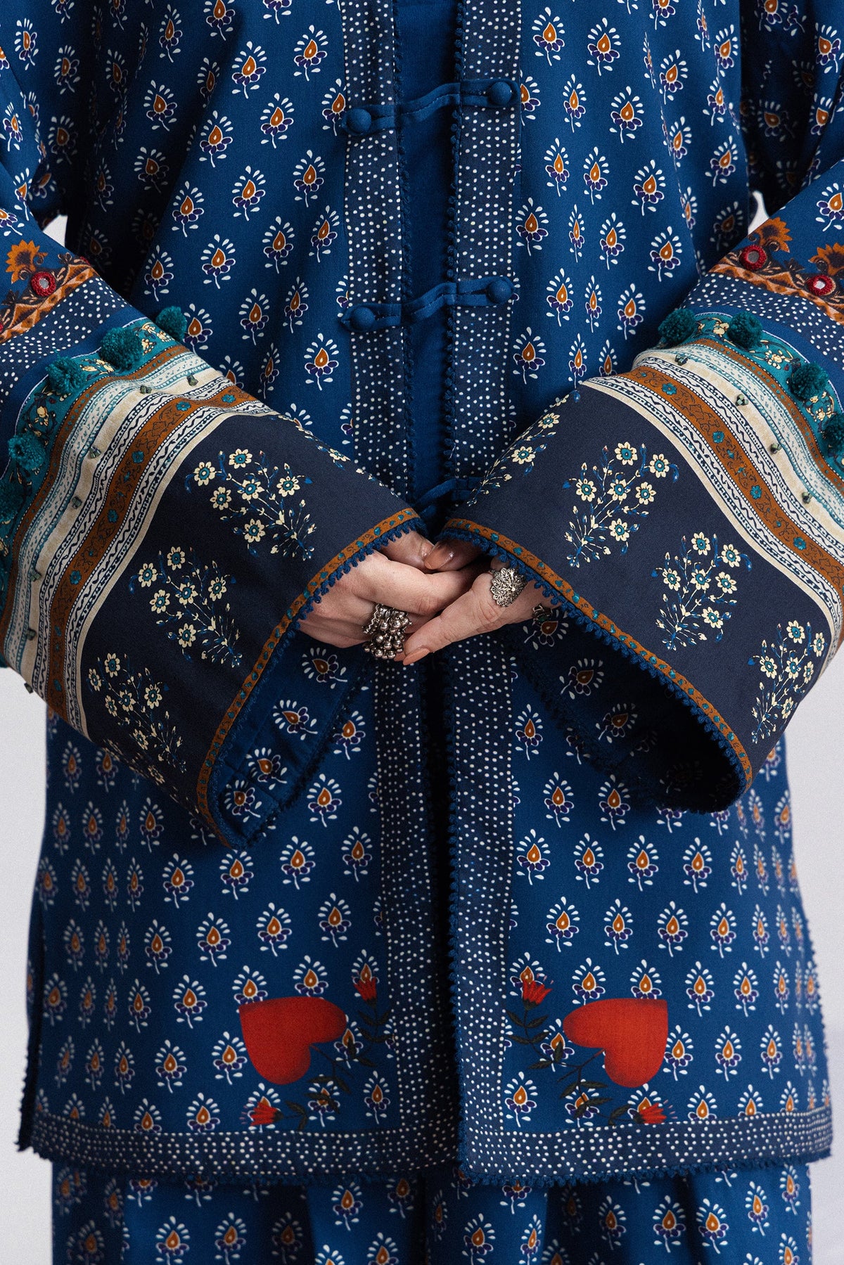Coco By Zara ShahJahan Digital Printed Khaddar 3Pcs Suit Anika-3A