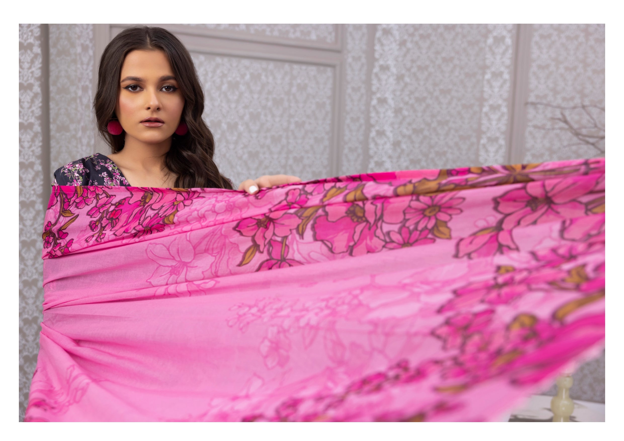 Identic Separate Salina by Regarlia Lawn Alover 3pc