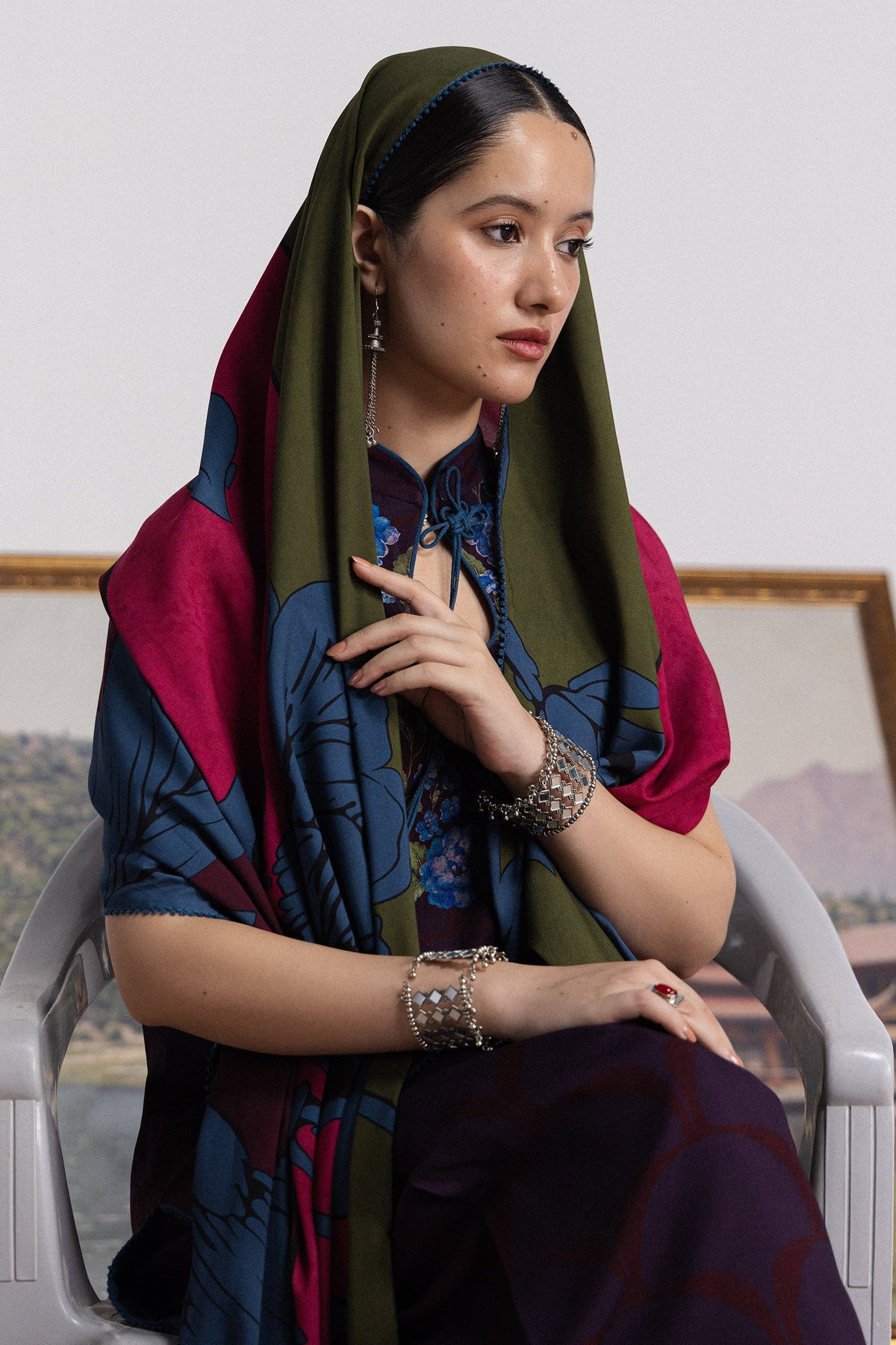 Coco By Zara ShahJahan Digital Printed Khaddar 3Pcs Suit Mira-1B