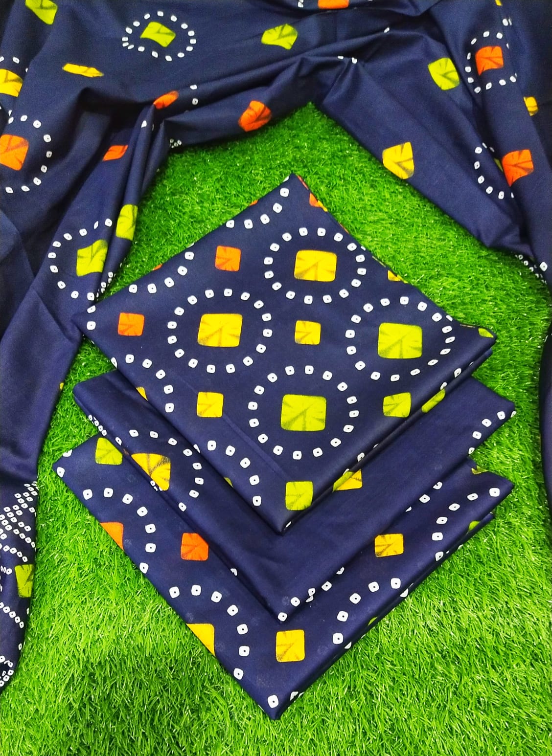 Uswa Zia Outfits Hit 3Pcs Printed Shirt Trouser Dupatta 001440