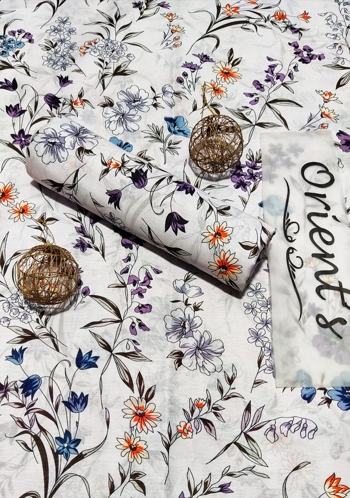 Orient Printed Allover Lawn 2 Piece 001505