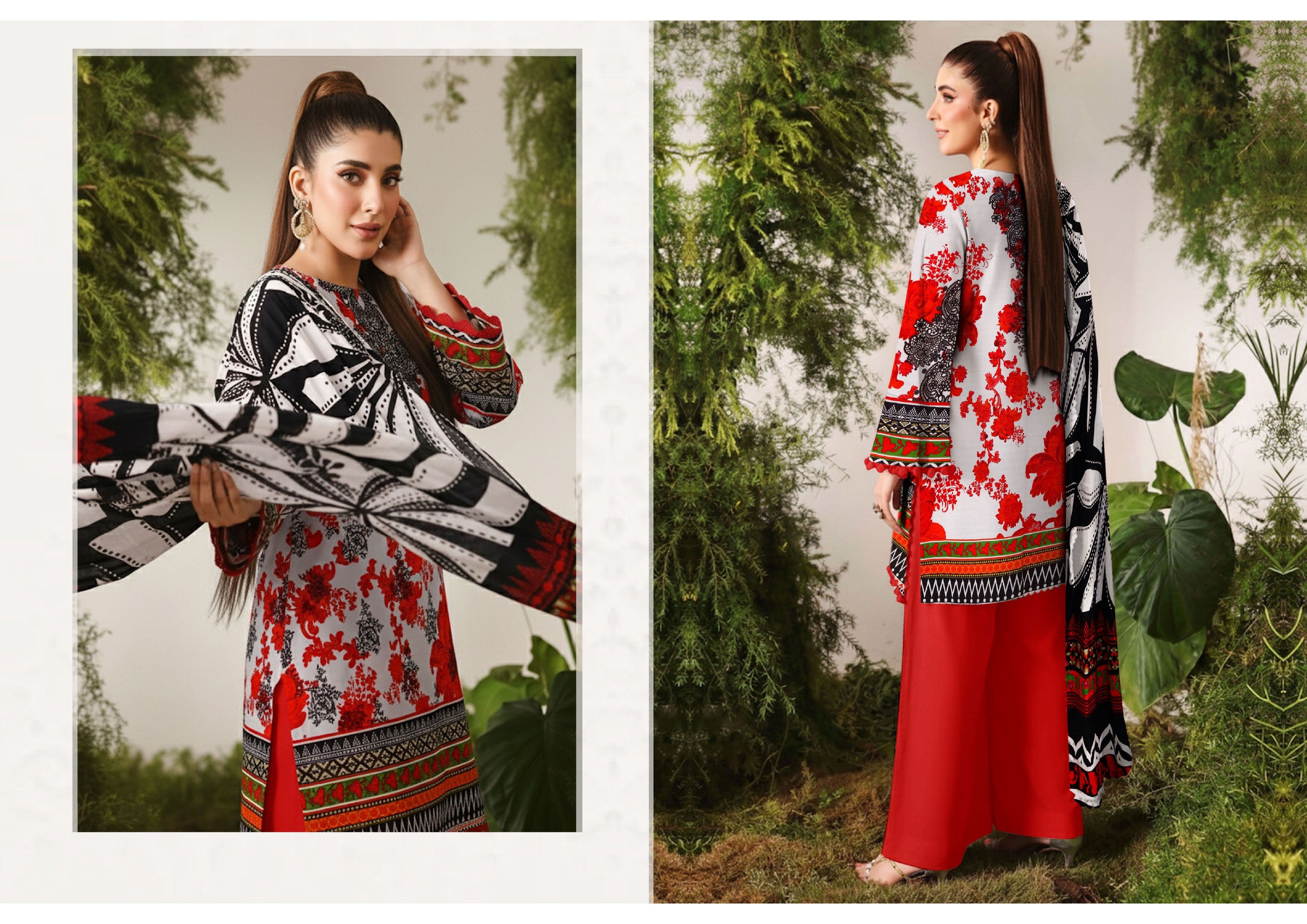 Aalishaan By Rupas Viscose Lelan Bana Doriya 3pcs 000927