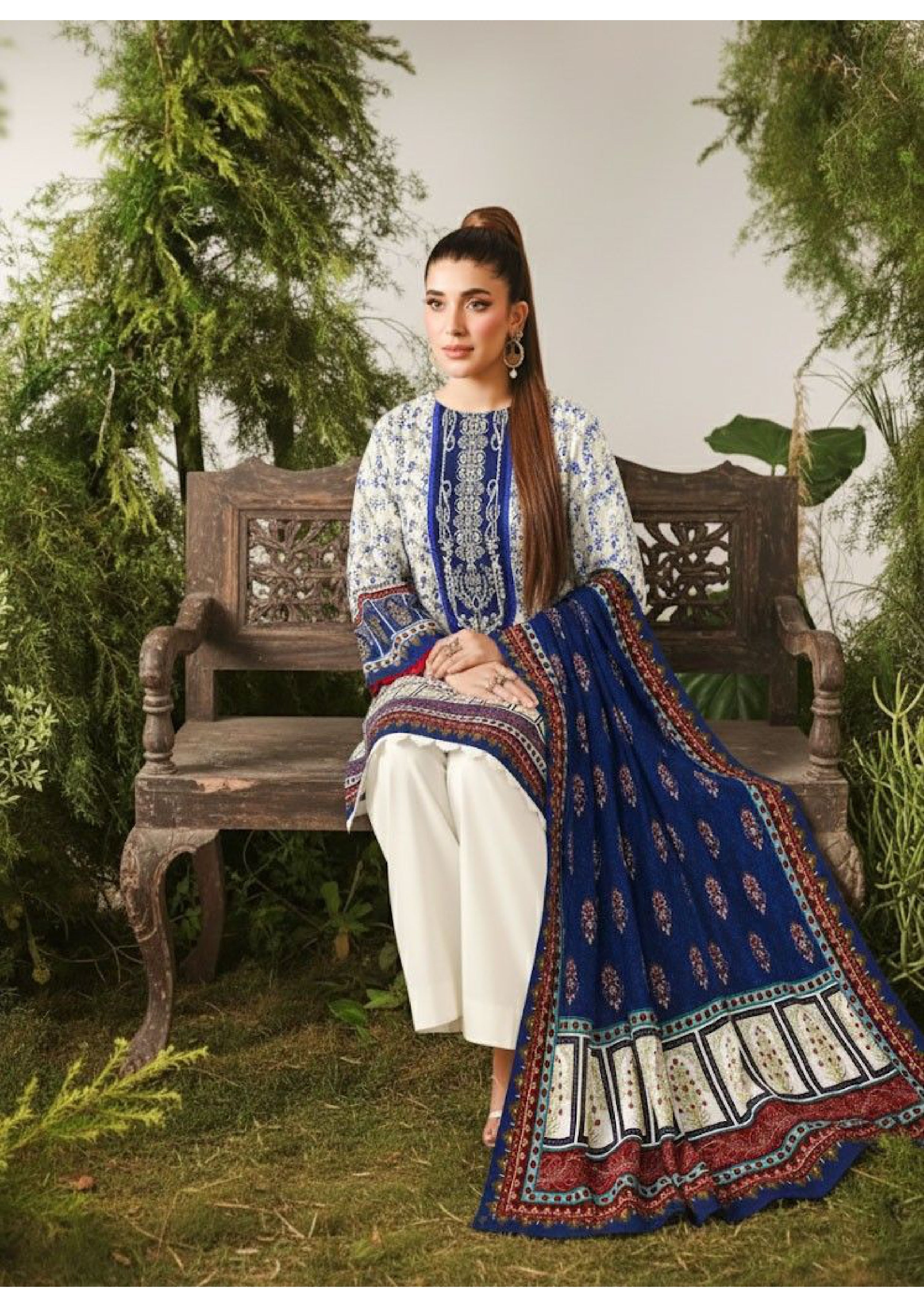 Aalishaan By Rupas Viscose Lelan Bana Doriya 3pcs 000929