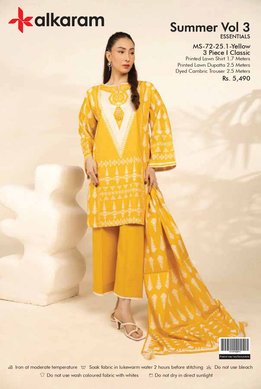 Alkaram Lawn 3-Piece Summer Collection 001321