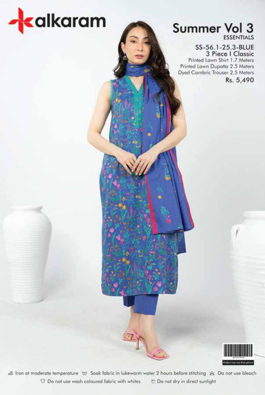 Alkaram Lawn 3-Piece Summer Collection 001322