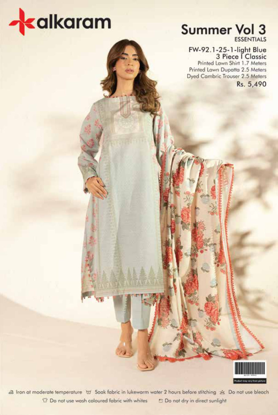 Alkaram Lawn 3-Piece Summer Collection 001323