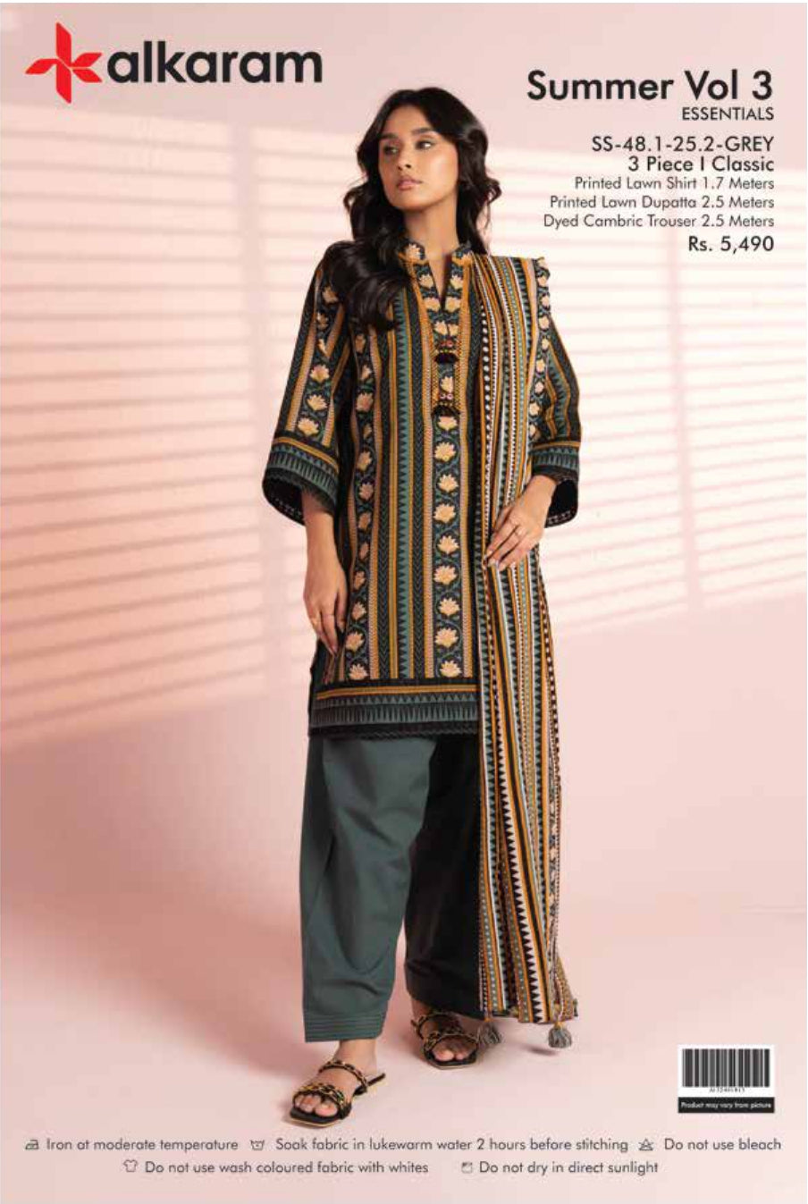 Alkaram Lawn 3-Piece Summer Collection 001324