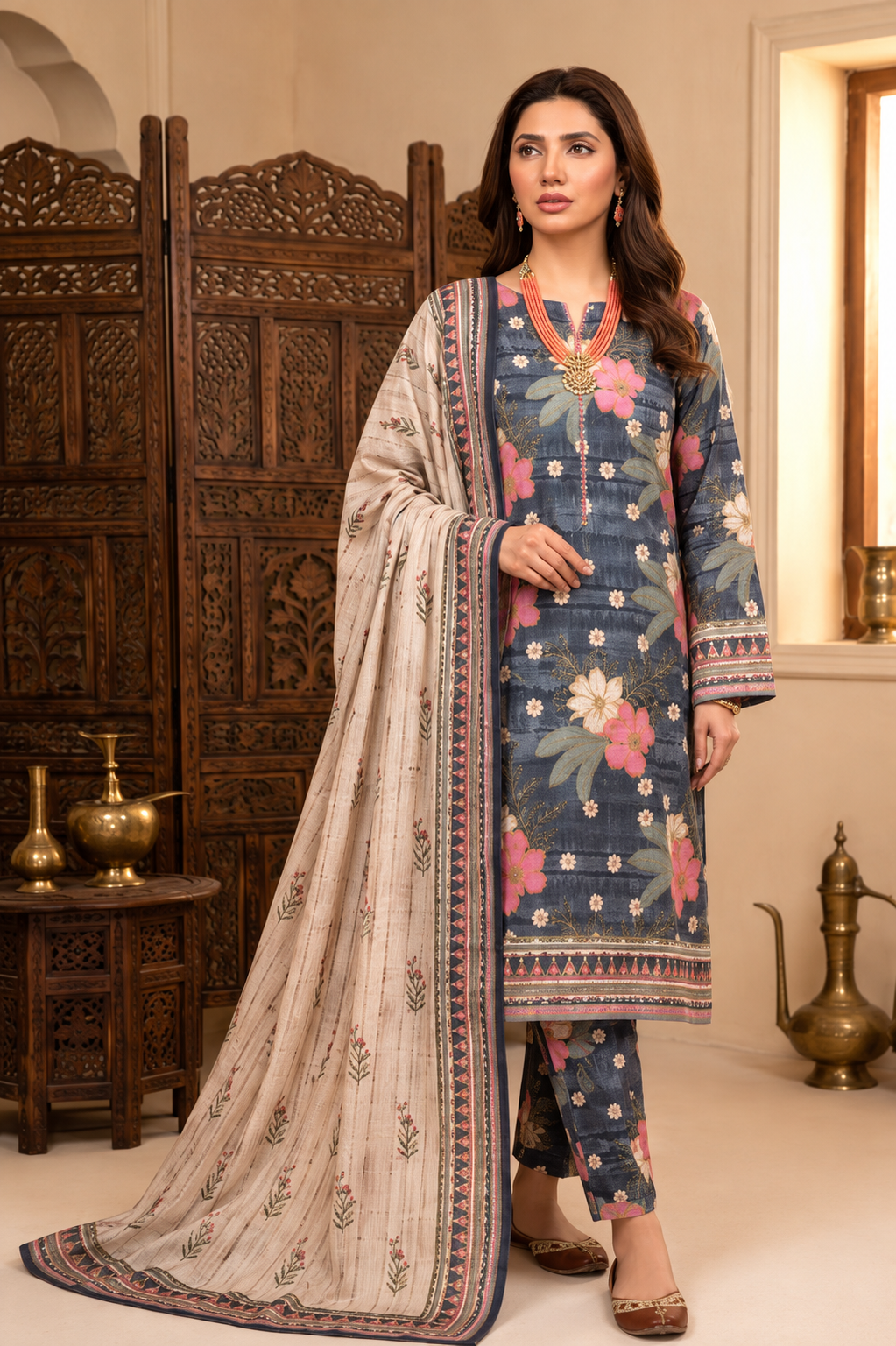 Sana Safina Premium Viscose Lelan 3 Pcs 001709