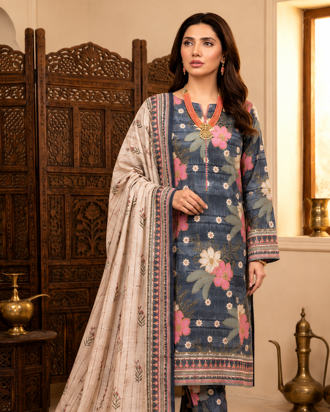 Sana Safina Premium Viscose Lelan 3 Pcs 001709