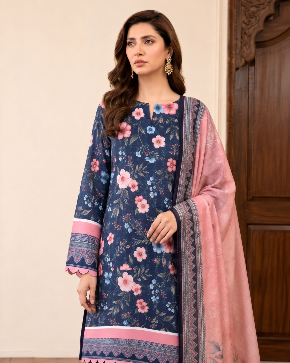 Sana Safina Premium Viscose Lelan 3 Pcs 001710