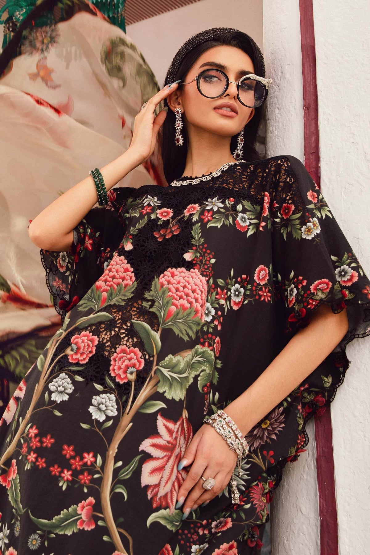 Maria B Embroidered Lawn 3-Piece Unstitched Suit MPT-2709-B