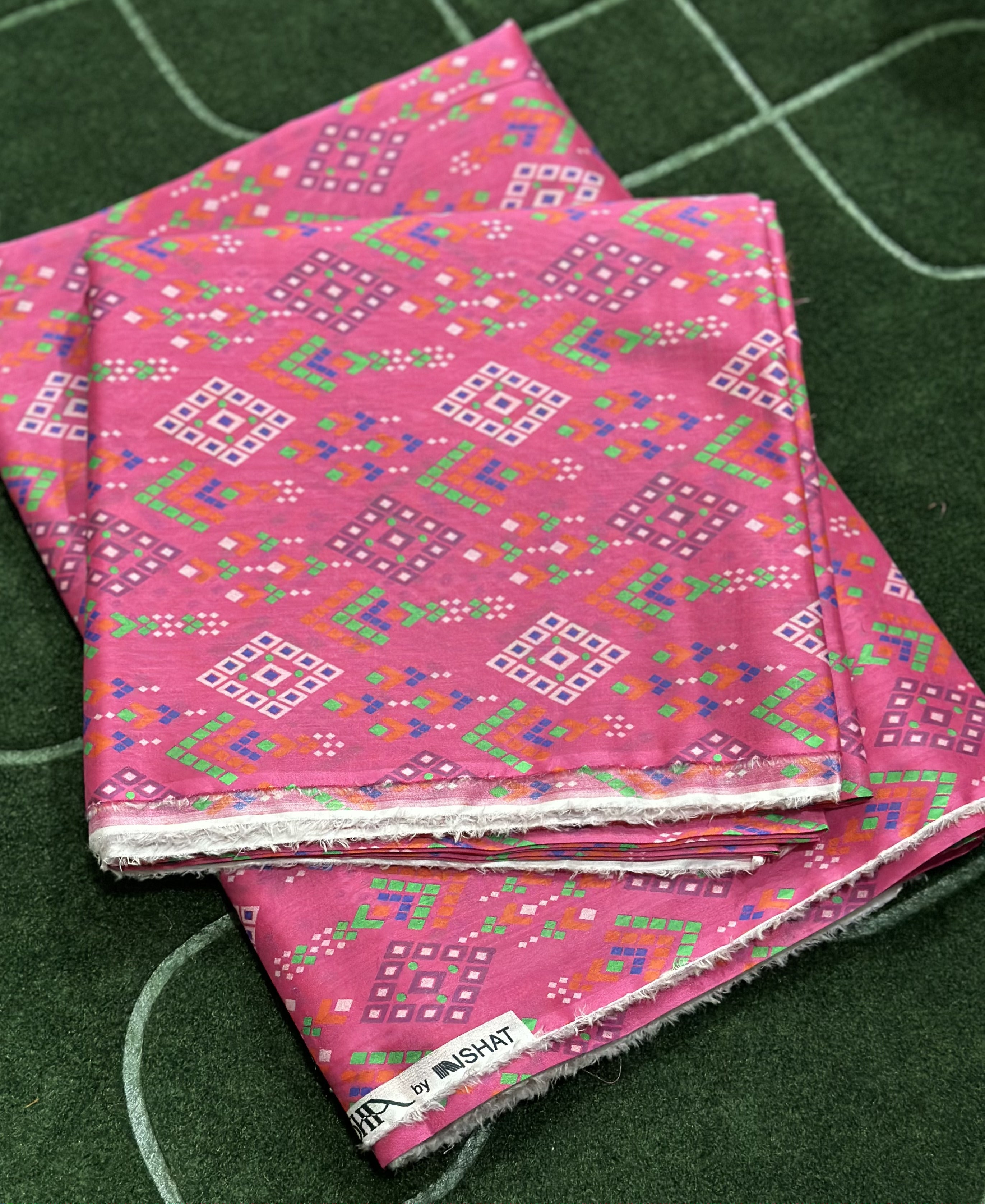 Nishat Unstitched Lawn Same print Allover 2Pc New Volume