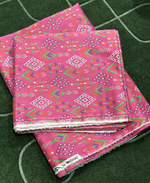 Nishat Unstitched Lawn Same print Allover 2Pc New Volume