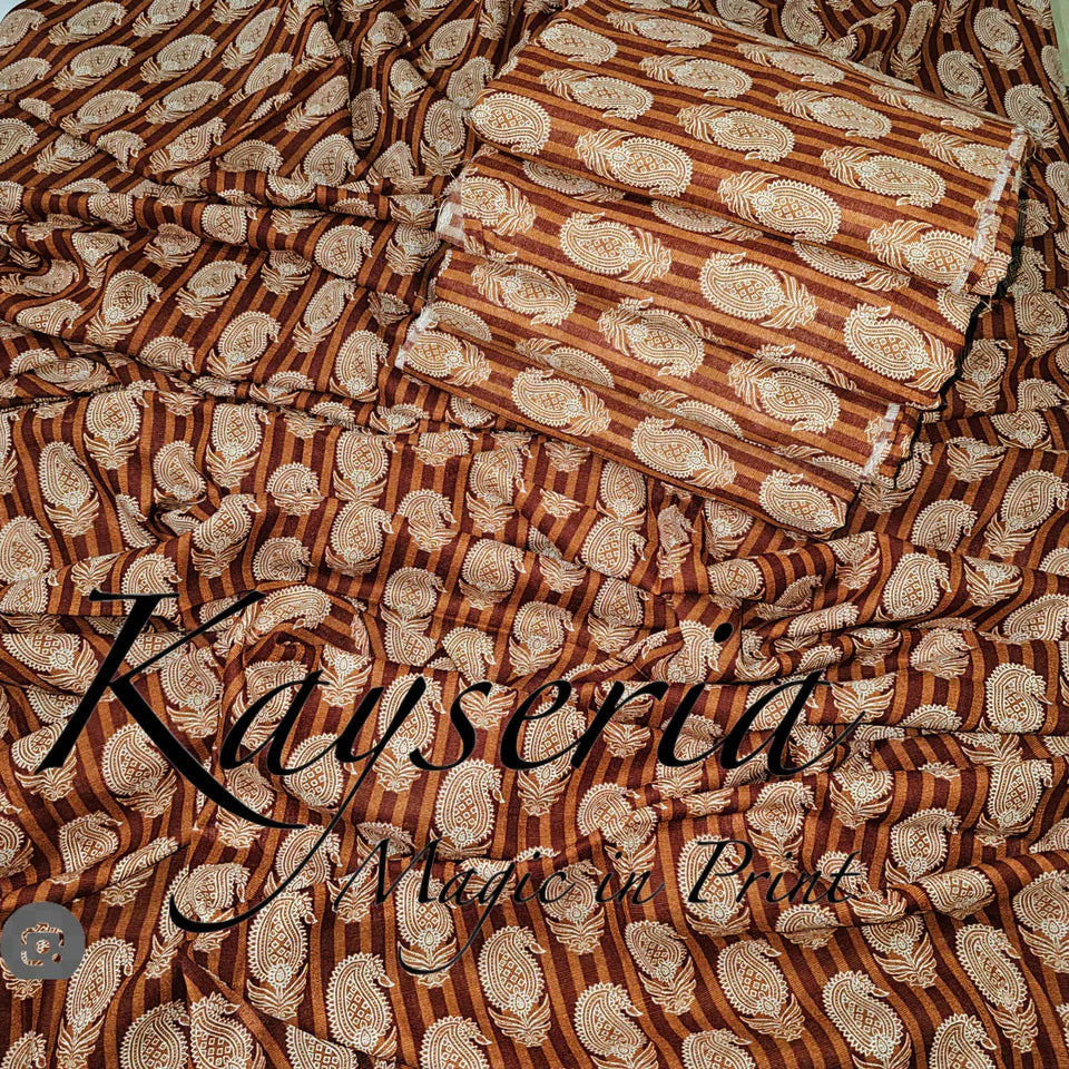 Kayseria Allover Khaddar 2 Piece KK006
