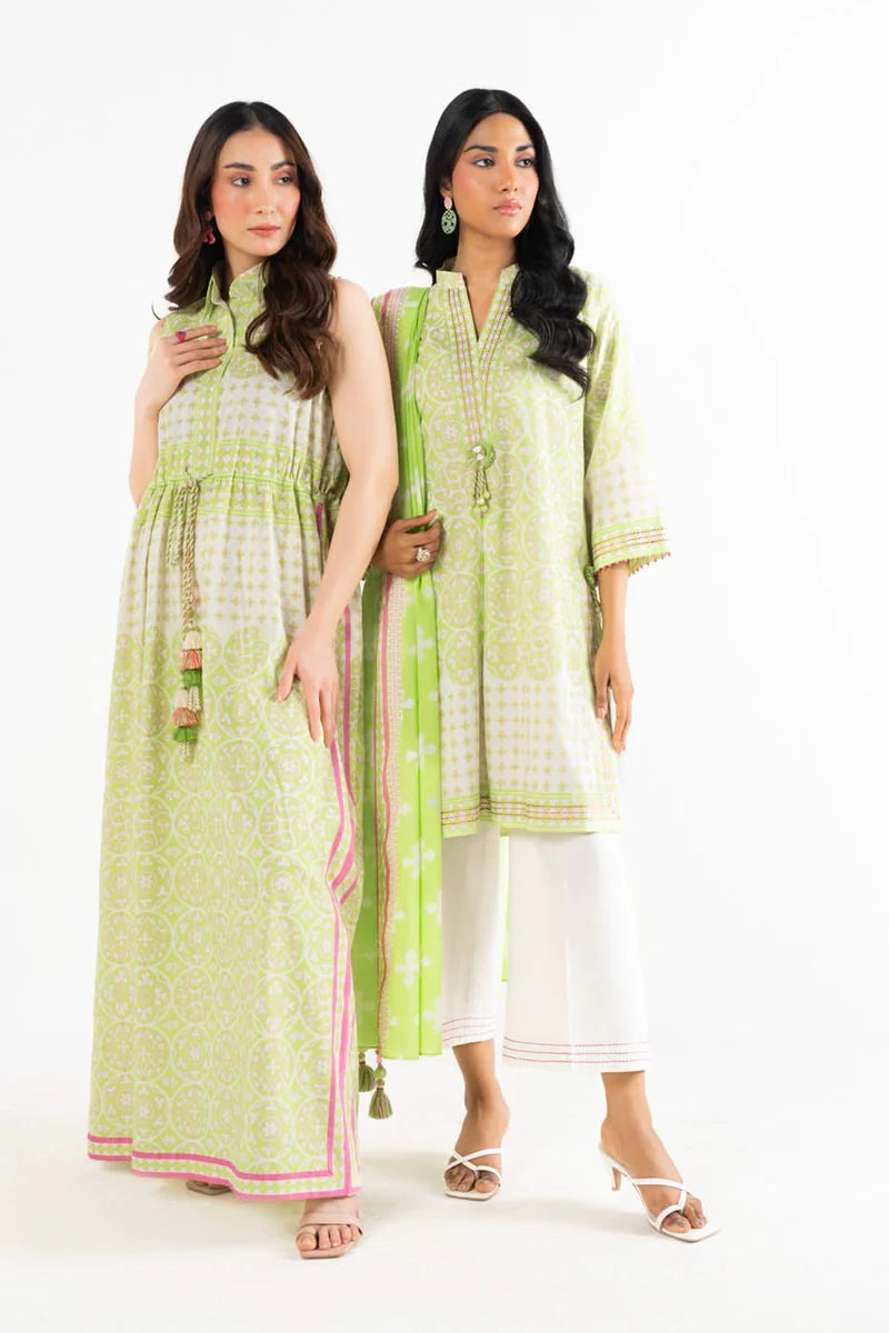 Alkaram Lawn Shirt Dupatta – 2PC SS-67-25-2-LIGHT GREEN