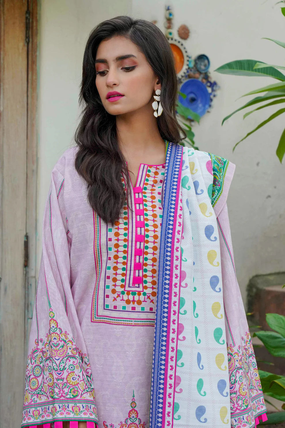 Zellbury Khaddar Collection 3Pc 100% Original  Stock 000824