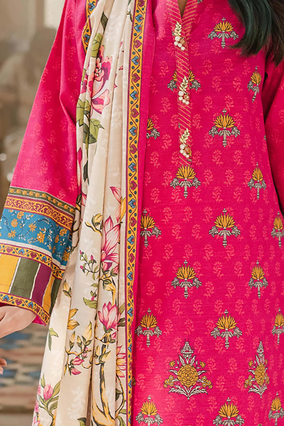 Zellbury Khaddar Collection 3Pc 100% Original  Stock 000828