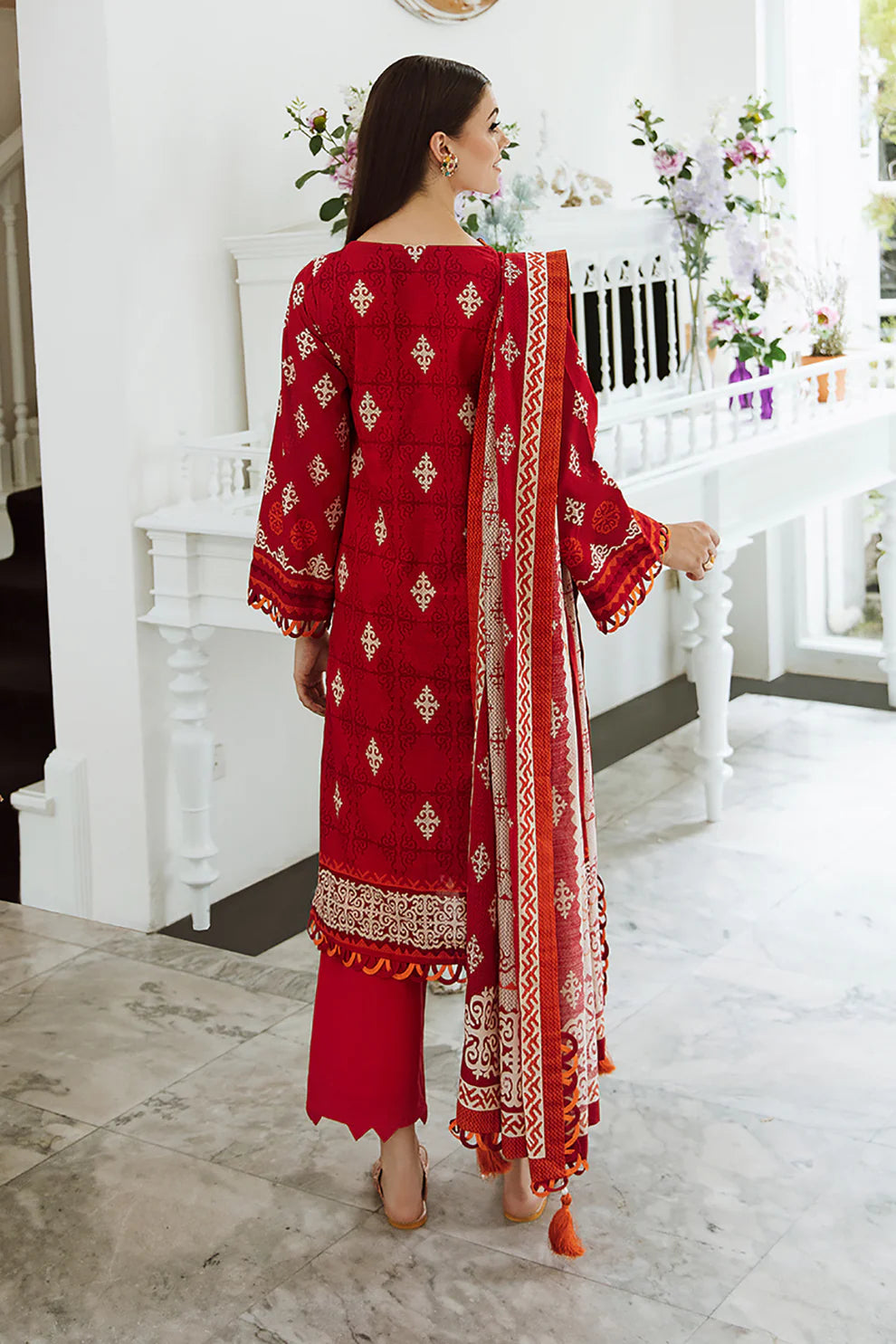 Zellbury Khaddar Collection 3Pc 100% Original  Stock 000831