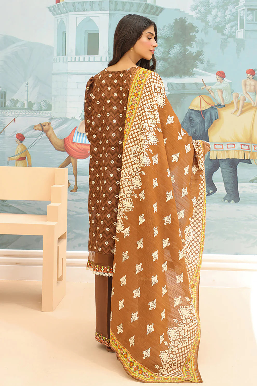 Zellbury Khaddar Collection 3Pc 100% Original  Stock 000836