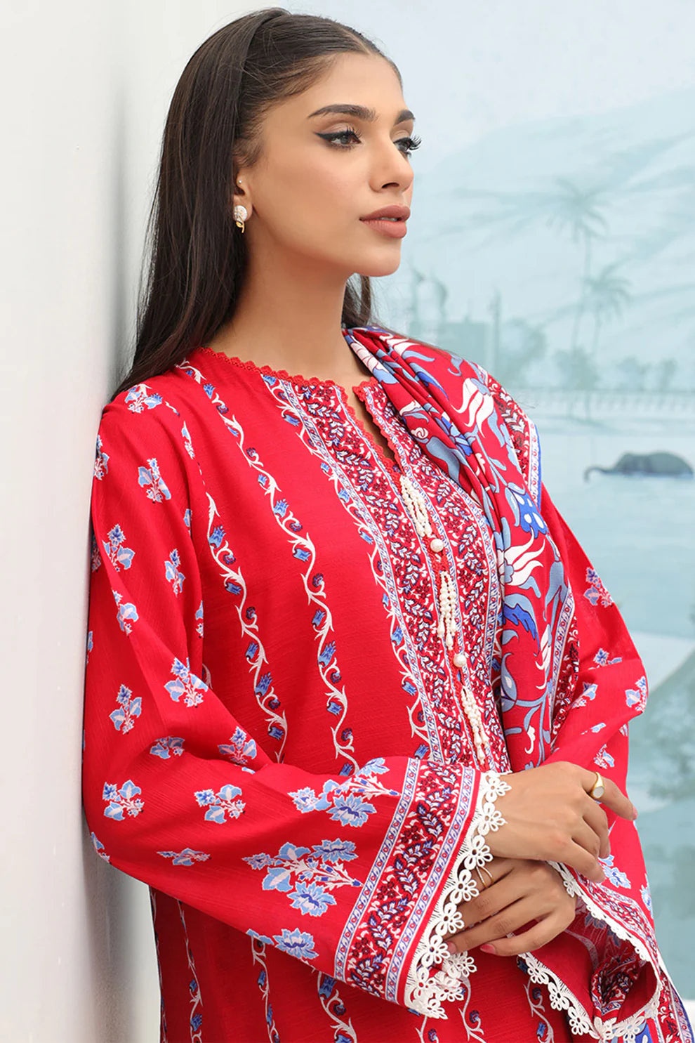 Zellbury Khaddar Collection 3Pc 100% Original  Stock 000839