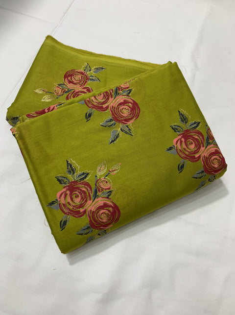 Imported Hand Paint Work All-over 2Pc Lawn Block Printed