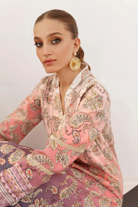 So Kamal Printed Shirt Trouser 2PS DPW 3538