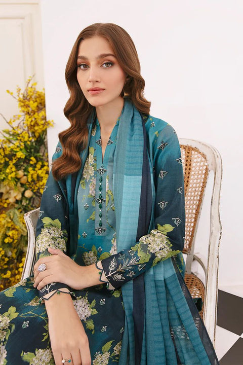 So Kamal Khaddar Printed Shirt Trouser DPW 3569