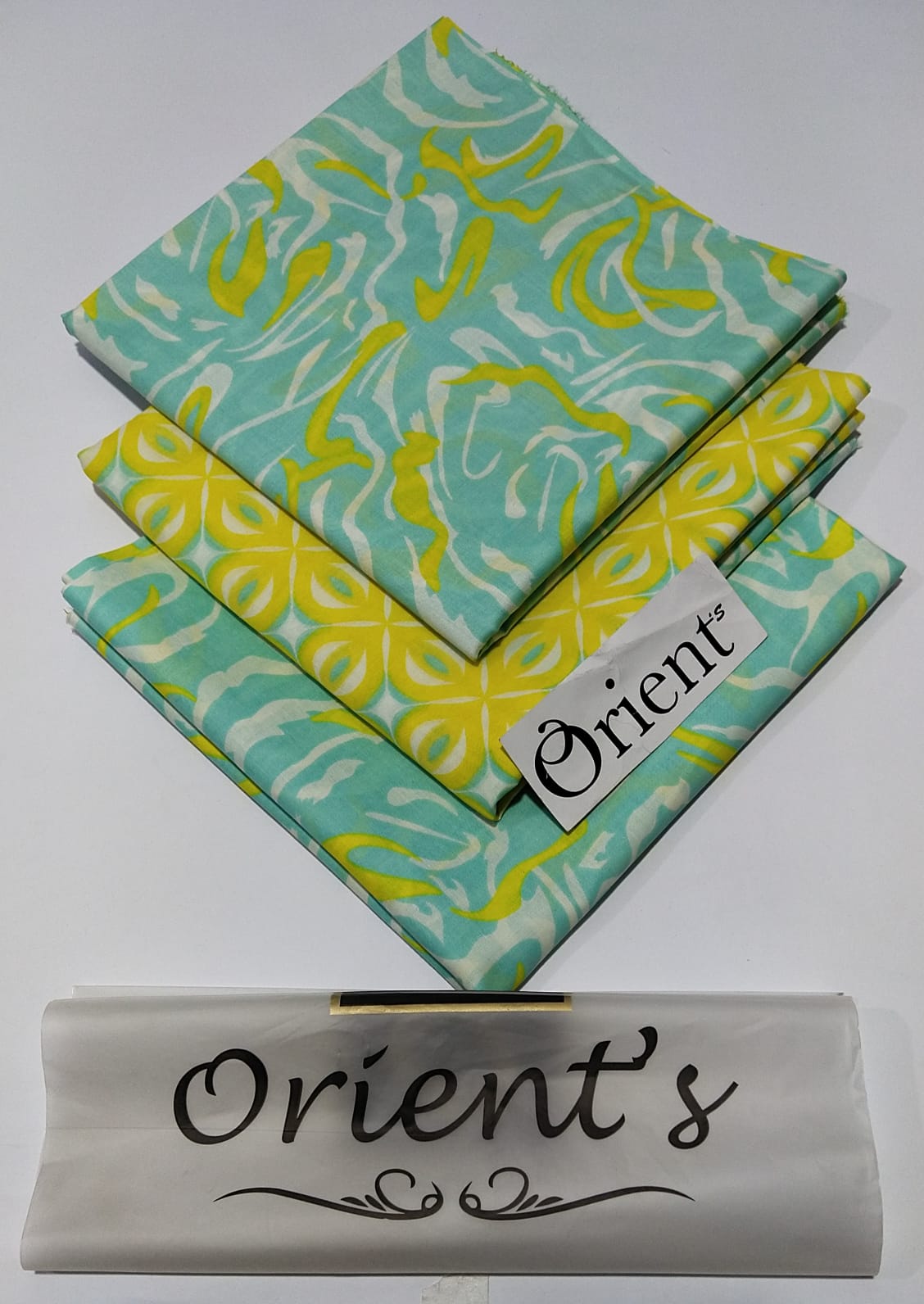 Orient Unstitched Printed Lawn 3 Piece Suit Original zigazsky