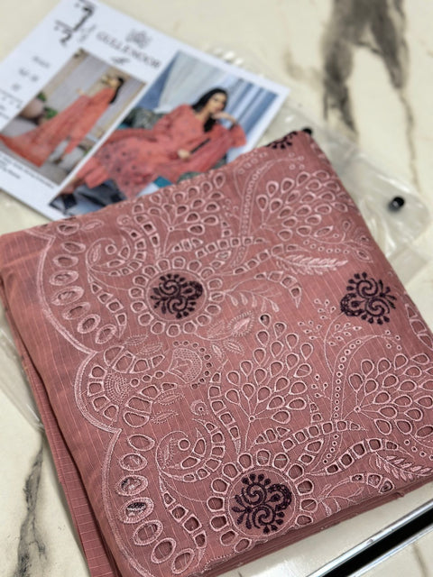 Rangoli by GullENoor Eid Embroidered Lawn 3PCS Volumew-05 PInk