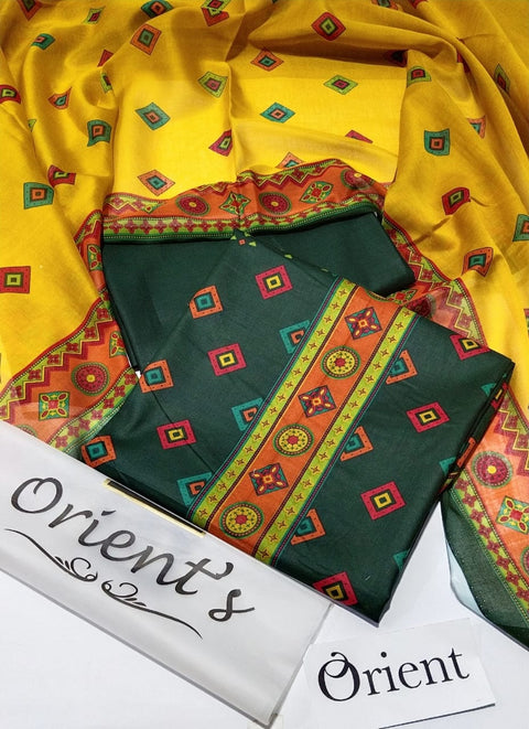 Orient Lawn 3Pcs Printed Shirt Trouser Dupatta P838.005