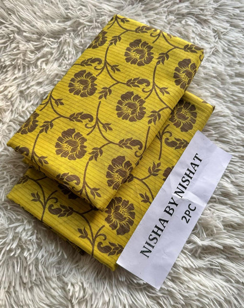 Nishat ZariTouch Printed Allover 2Pcs Floral 000093