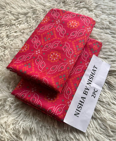 Nishat ZariTouch Printed Allover 2Pcs Floral 000097