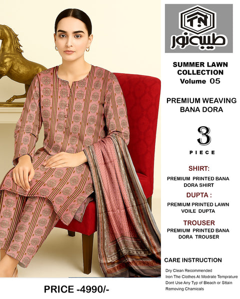 Tayyaba Noor Superior BanaDoriya Lawn 3 Pcs 000110