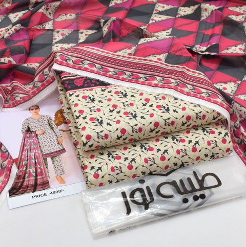 Tayyaba Noor Superior BanaDoriya Lawn 3 Pcs 000107