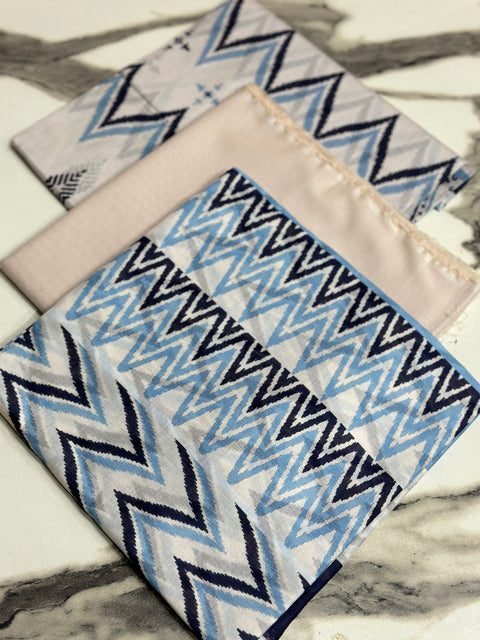 Original Lawn Printed 3Pcs Shirt Trouser Dupatta Mix Brands 000128