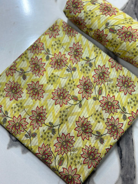 Nishat ZariTouch Printed Allover 2Pcs Floral 000155
