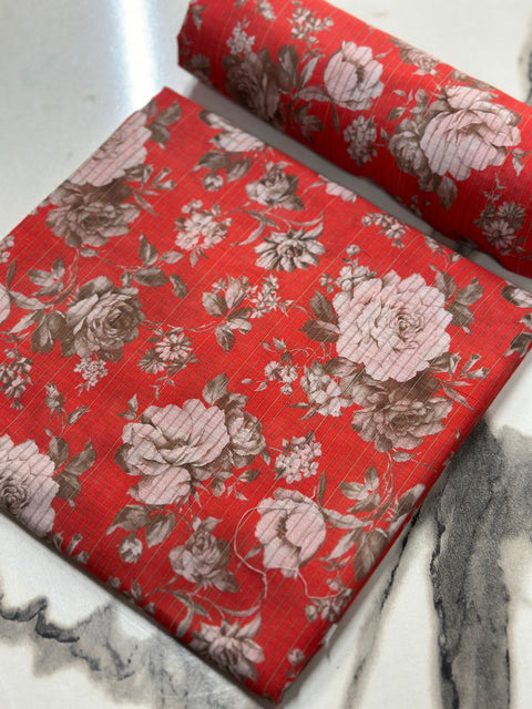 Nishat ZariTouch Printed Allover 2Pcs Floral 000159