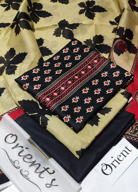 Orient Lawn 3Pcs Printed Shirt Trouser Dupatta 000181