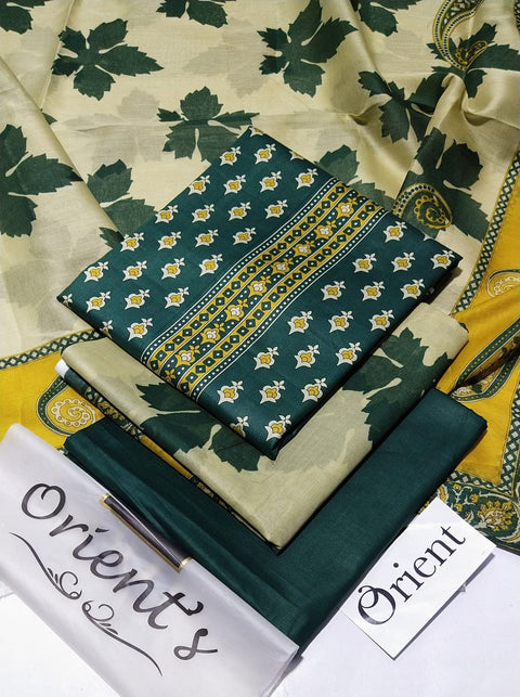 Orient Lawn 3Pcs Printed Shirt Trouser Dupatta 000180