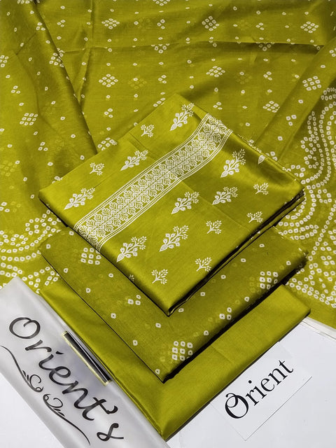 Orient Lawn 3Pcs Printed Shirt Trouser Dupatta 000177