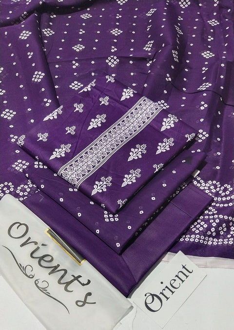 Orient Lawn 3Pcs Printed Shirt Trouser Dupatta 000175