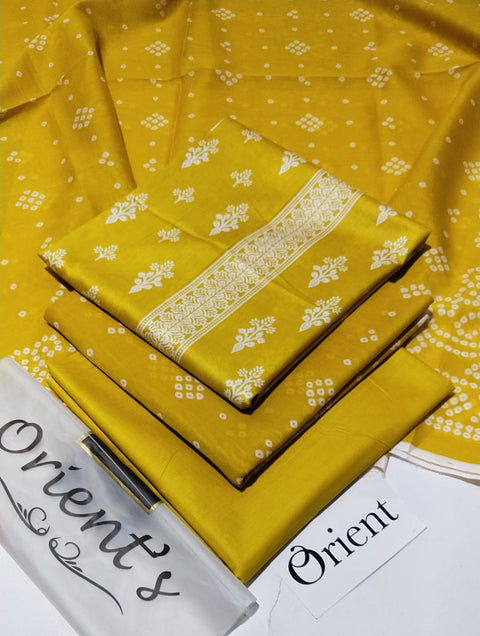 Orient Lawn 3Pcs Printed Shirt Trouser Dupatta 000173