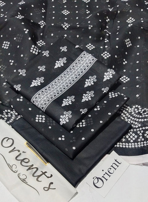 Orient Lawn 3Pcs Printed Shirt Trouser Dupatta 000172