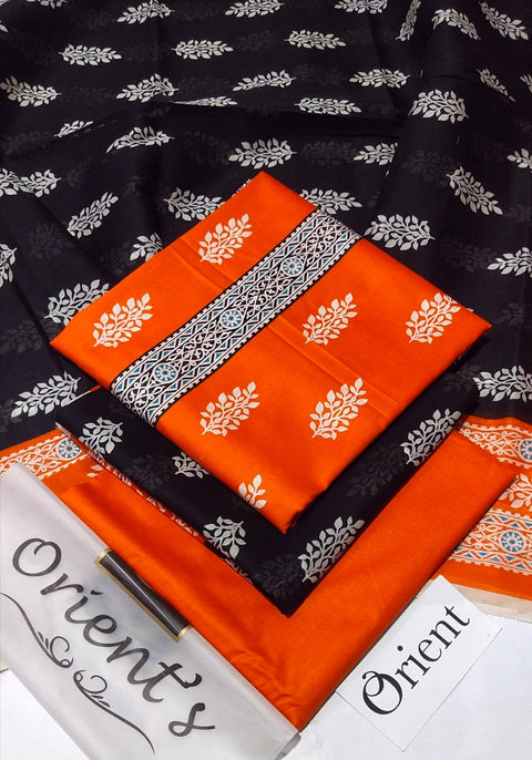 Orient Lawn 3Pcs Printed Shirt Trouser Dupatta 000171