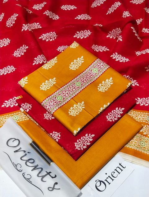 Orient Lawn 3Pcs Printed Shirt Trouser Dupatta 000168
