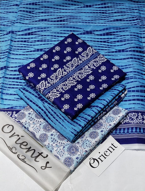 Orient Lawn 3Pcs Printed Shirt Trouser Dupatta 000166