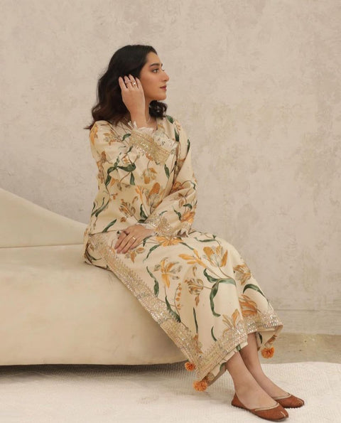 Tassel Bloom | 2-Piece Stitched Lawn Arrival