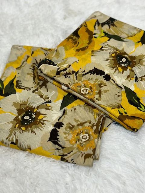 English BanadoRiya Allover Superior Lawn 2Pcs 000278