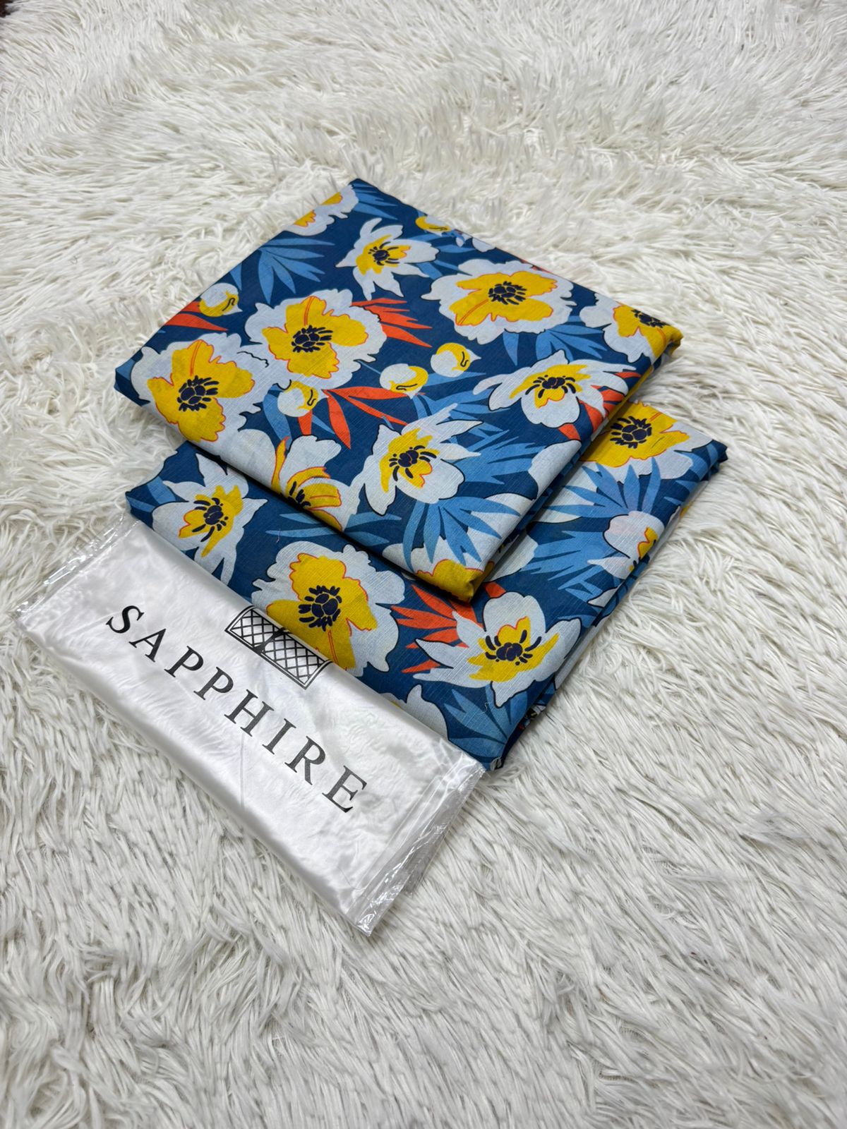 English BanadoRiya Allover Superior Lawn 2Pcs 000280